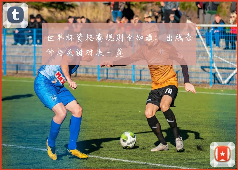 世界杯资格赛规则全知道：出线条件与关键对决一览